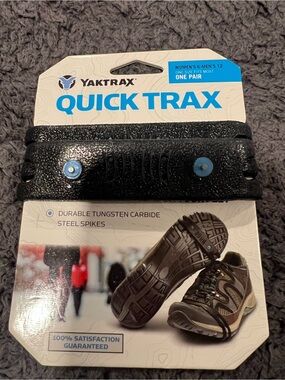 Quick Trax Black Ice Grips - One Pair